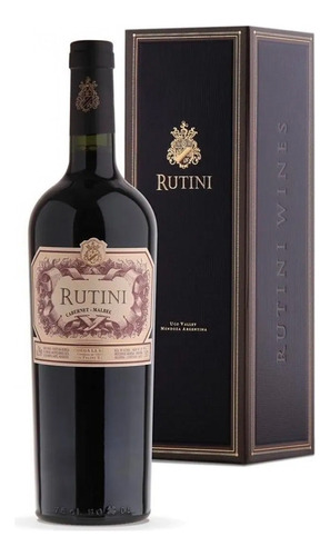 Estuche Rutini Cabernet Malbec x 1 Botella Premium