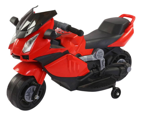 Mini Moto Elétrica Importway Luz Som Vermelha Cor Vermelho