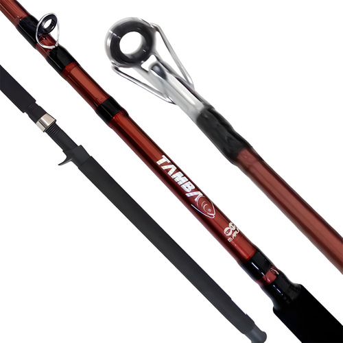 Kit Vara 2,4m+ Carretilha Oni 8.1:1 6kg Esquerd + Linha Mult