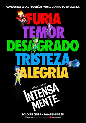 Poster Original Cine Intensa-mente (motivo2)