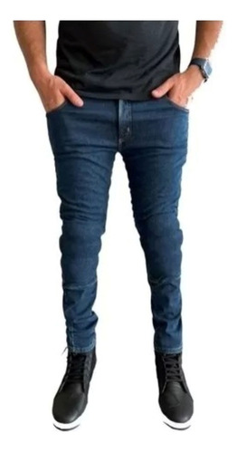 Pantalon Moto  Jean Jar Vec (t,38)  Azul - Motordos