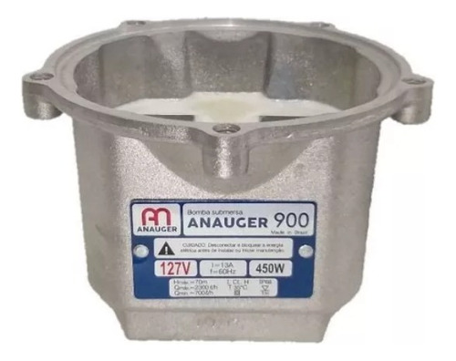 Caneca Motor Anauger 900 5g 127v 450w Com 5 Furos Voltagem 110v