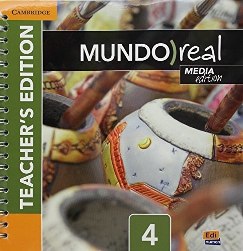 Mundo Real Level 4 Teacher's Edition Plus Eleteca Acces&-.