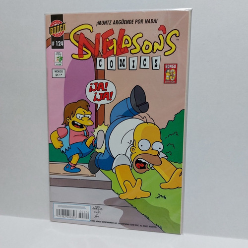 Simpsons Comics 124. Vid. Bongo Comics. 32 Páginas. Año 2005