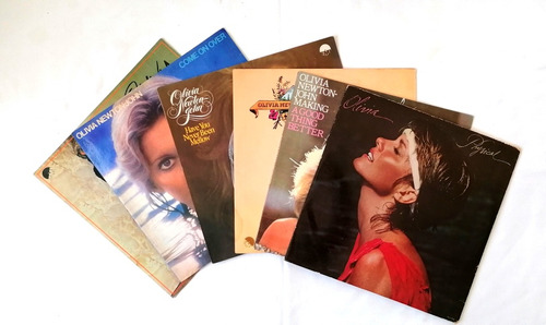 Colección Vinilos Olivia Newton John Lote De 6 Usados