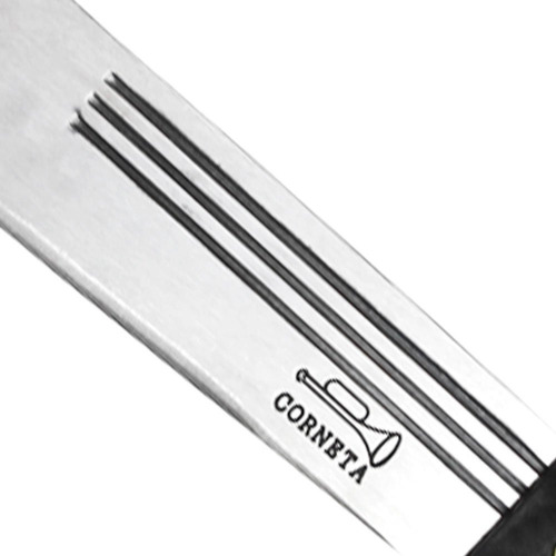 Machete tradicional legĂtimo de 3 rayas, corneta de 12 pulgadas