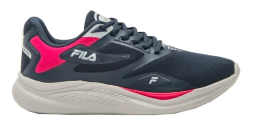 Zapatillas Fila Discovery color marino/rosa/plata - adulto 35 AR