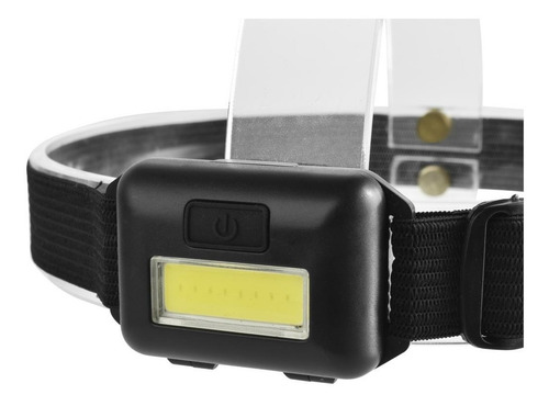 Imagen 2 de 3 de Mini Linterna Minero Led 10w Vincha A Pila