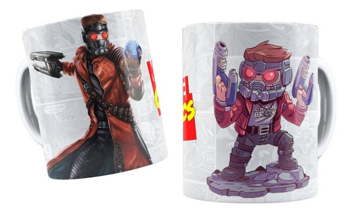 Mug Avengers Star Lord Taza Ceramica 11 Onz