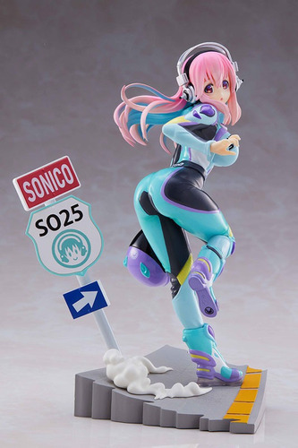 Tenitol Super Sonico Figura Estatica De Furyu. Jp Motorcicle