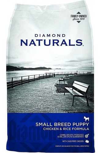 Diamond Naturals Small Breed Puppy 40 Lb Cachorro Raza Peque