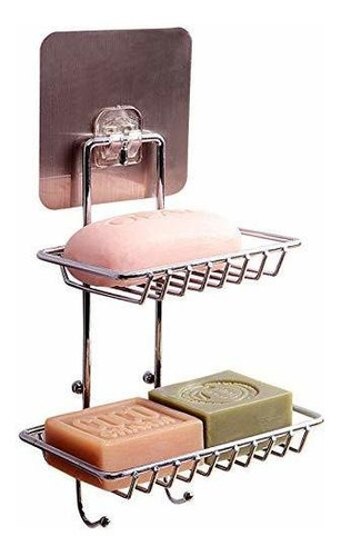 Cjbenuti Soporte Para Plato De Jabón, Carrito De Ducha, Baño