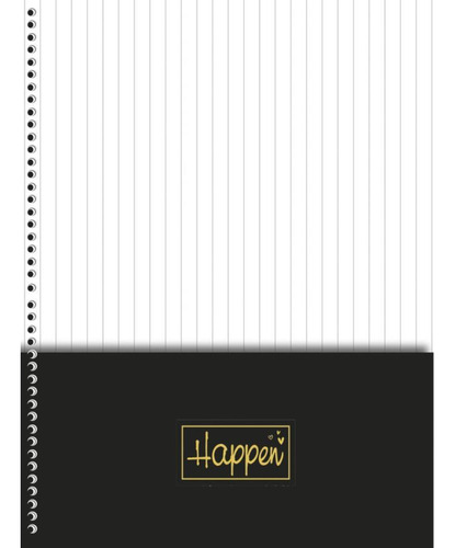 Caderno 10x1 Capa Dura Happen 160f Pct.c/04