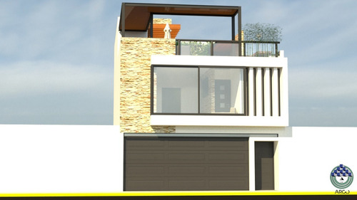 Planos De Casas | Arquitectónicos | Diseño  7 X 15 Pdf Y Dwg