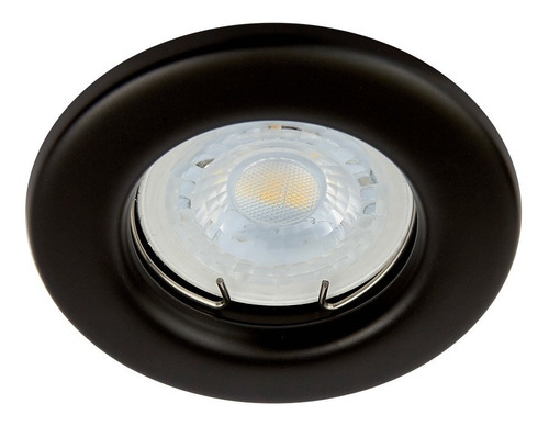 Lámpara De Interior Para Empotrar Negro Base Gx5.3 Tecnolite YD-220/N