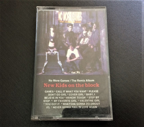 Cassette New Kids On The Block No More Games The Remix Album