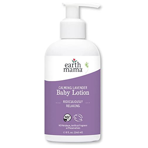 Earth Mama Calming Lavender - Loción Para Bebés Con Caléndul