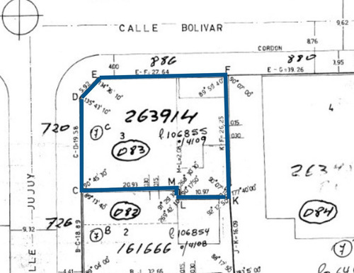 Terreno En Venta En San Miguel De Tucumán