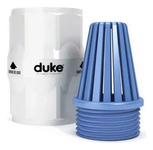 Valvula De Retencion Con Canasto Duke Hh 3/4 Pulgada Pvc