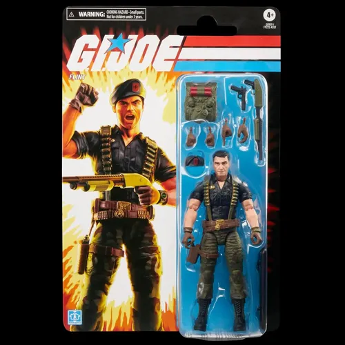 Gi Joe Flint Retro Classified Series - Hasbro | Frete grátis