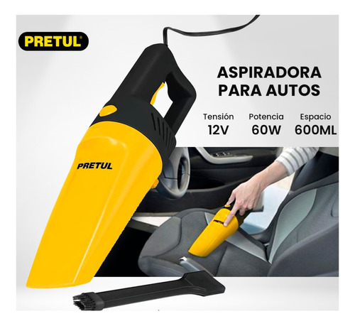 Combo Gata Hidráulica Botella 2 Ton, Aspiradora De Auto
