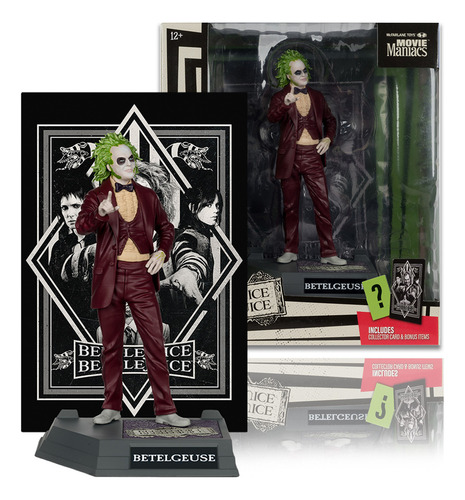 Mcfarlane Toys Movie Maniacs Figure Beetlejuice (2024)