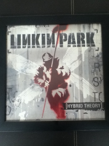 Disco De Vinilo Linkin Park Enmarcado