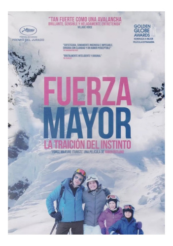 Fuerza Mayor Ruben Ostlund Pelicula Dvd