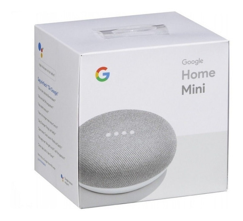 Google Home Mini con asistente virtual Google Assistant chalk 110V/220V