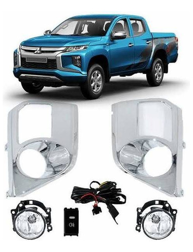 Kit De Neblineros Para Mitsubishi New L200 2019 - 2023  