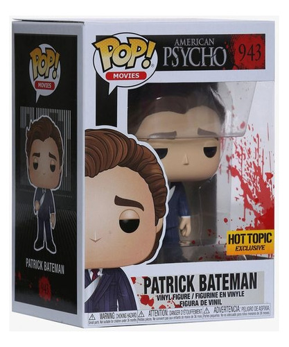 Funko Pop American Psycho Patrick Bateman 943 Hot Topic