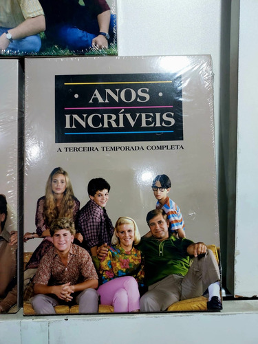 Anos Incríveis 1a, 2a, 3a, 4a E 6a Temporadas 5 Boxes Lacrad
