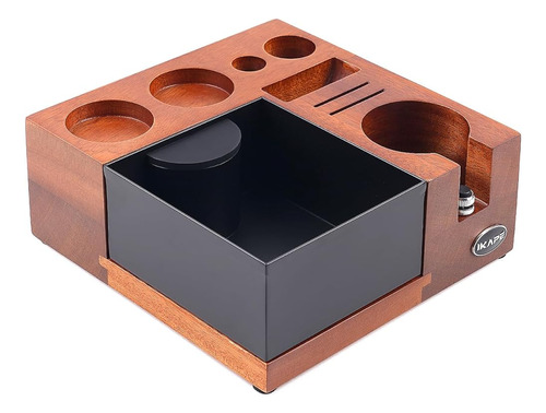 Ikape V5 Espresso Knock Box, Caja Organizadora De Café Espre