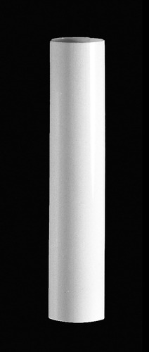 P Lamp® 6  Ht Cubierta Vela Plastico Blanco Base Candelabro