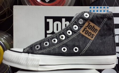 Zapatilla John Foos 184 Botita Color Gris