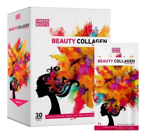 Colágeno Beauty X 20 Sobres (biotina +  Q10 + Maqui)