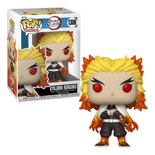 Funko Pop Demon Slayer Kyojuro Rengoku Figura Original