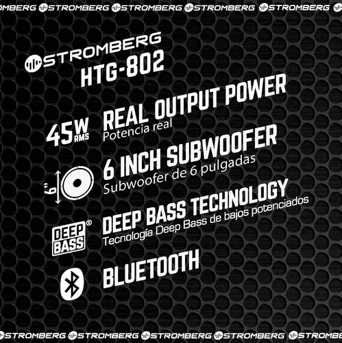 Home Theater Stromberg Htg-802 Bluetooth