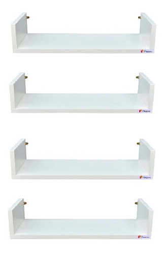 Kit 4 Prateleiras Para Cozinha De 15cm Profundidade Frete Grátis - Small Wall Hung Shelving Unit