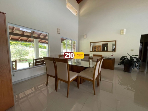 Imagem 5 de 30 de Z10 Imoveis Indaiatuba - Ch01858 - Esplendida Chacara Terrea Em Condomínio Alto Padrão - Lagos Do Shanadu - Ch01858 - 70731134