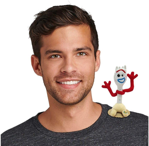 Disney Pixar Forky - Peluche Magnético Para Hombro, Diseño D