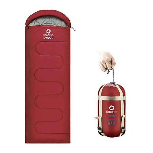 Warm Weather Sleeping Bag - Portable, Waterproof, Compa...