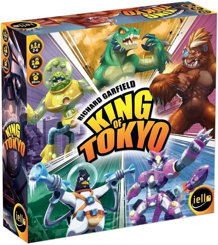 Juego De Mesa King Of Tokyo Devir