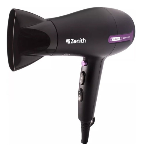 Secador De Pelo Cabello Zenith Juliette 2200w 2 Vel 3 Temp