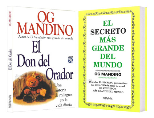 Og Mandino El Don Del Orador + Secreto Más Grande Mundo