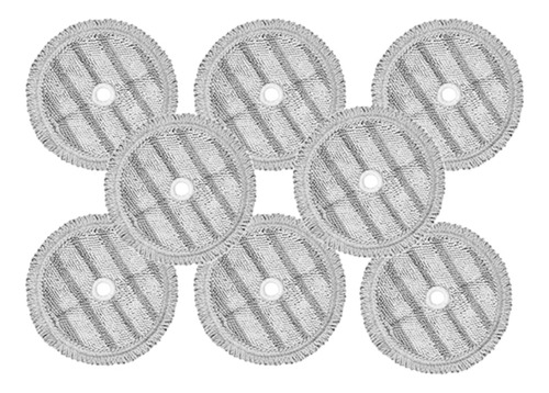 10 Trapos De Tela De Repuesto Lavables Para Mopa Eléctrica
