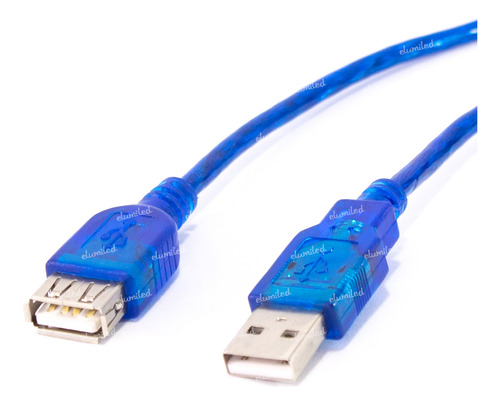 Cable Alargue Usb 2.0 Extensor Macho A - Hembra A 4mts