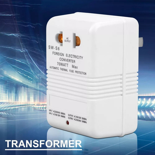 - Transformador Convertidor De Voltaje Elevador De 110v A