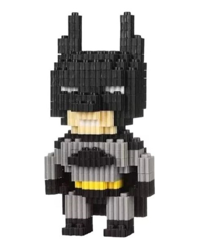 Mini Bloques Batman Figura 3d Armable