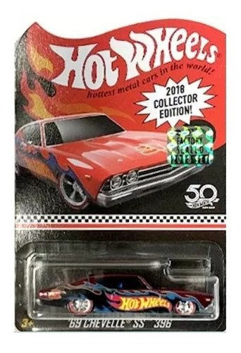 Hot Wheels Collector Edition 2018 / 69 Chevelle Ss 396 